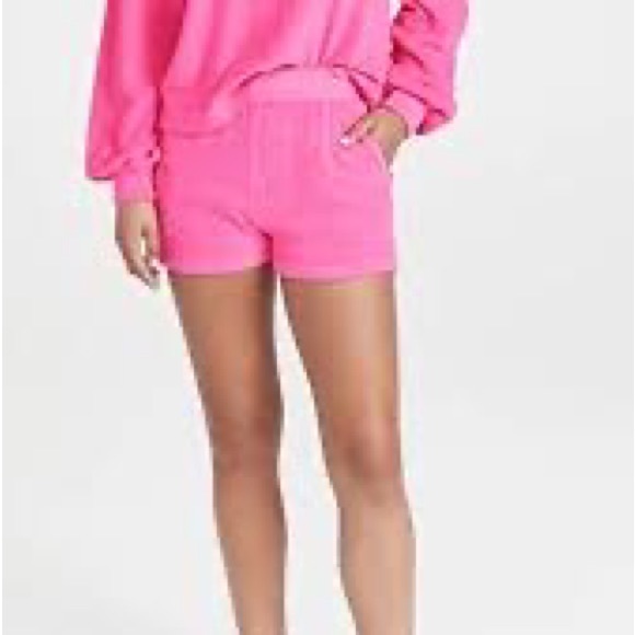 1060 Sundry Women’s Bright Pink Blouson Sleeve Lightweight Sweatshirt Size 1/Sm - Picture 9 of 9
